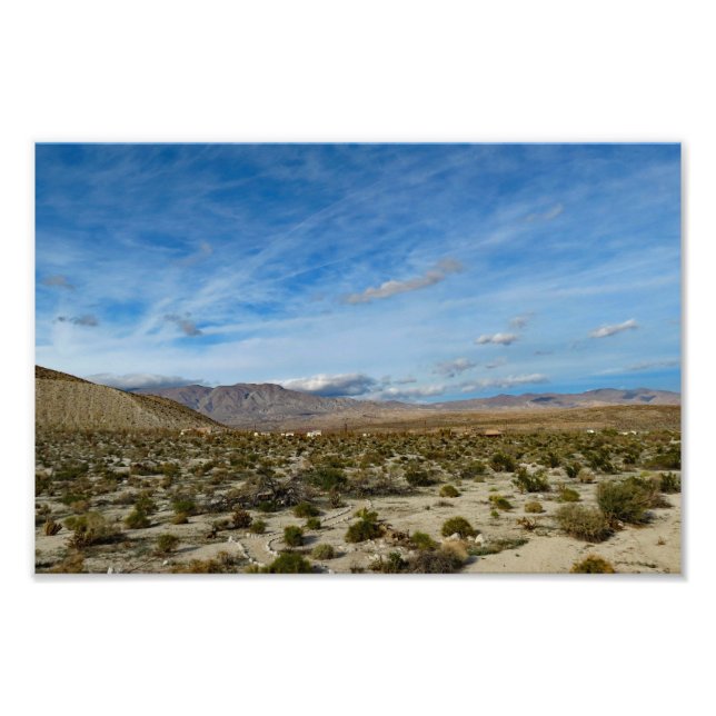 Anza Borrego Desert State Park Fototryck (Framsidan)