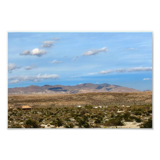Anza Borrego Desert State Park Fototryck (Framsidan)