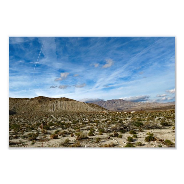 Anza Borrego Desert State Park Fototryck (Framsidan)
