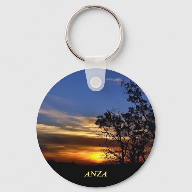 Anza, CA Keychain Nyckelring (Framsida)