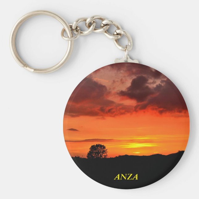 Anza, Ca Keychain Nyckelring (Framsidan)