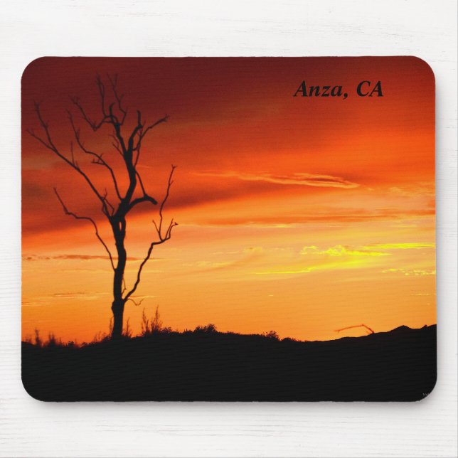 Anza, CA Mousepad Musmatta (Framsidan)