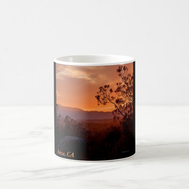 Anza, CA Sunset Coffee Mugg (Center)