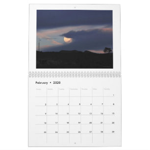 Anza, Kaliforniens tolvmånaderskalender Kalender