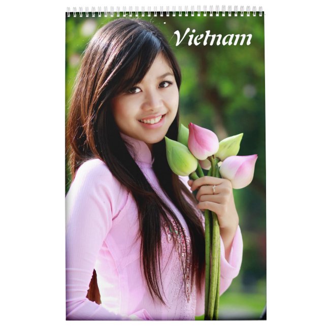 Ao Dai Vietnam Kalender (Omslag)