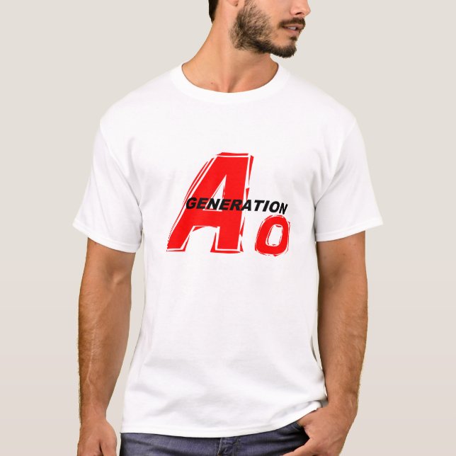 AO GENERATION T-Shirt (Framsida)