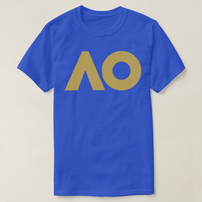 ao guld australian öppen t T Shirt (Design framsida)