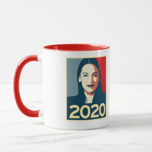 AOC 2020 Propaganda Mugg (Vänster)