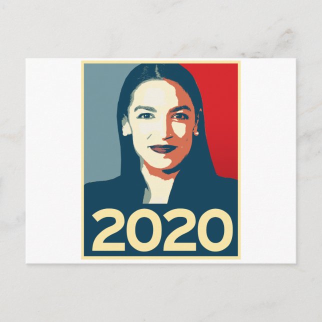 AOC 2020 Propaganda Vykort (Framsida)