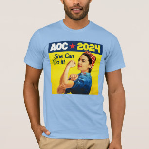 AOC 2024: Hon kan göra det T Shirt