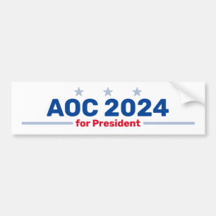 AOC 2024-klistermärke för stötfångare Bildekal