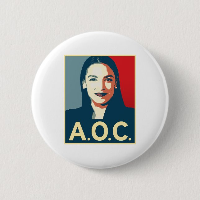 AOC 2024 Propaganda Knapp (Framsida)