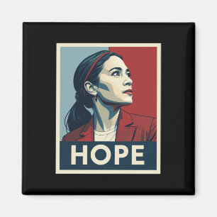 Aoc Alexandria Ocasio Cortez 2028 Till talman - Magnet