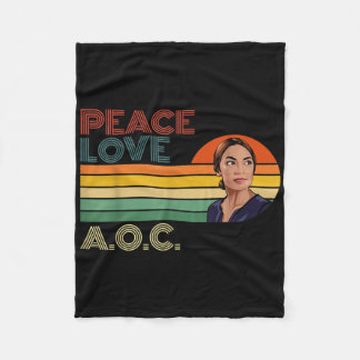 Aoc Alexandria Ocasio-cortez First Female Presiden Fleecefilt