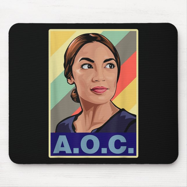 Aoc Alexandria Ocasio-cortez First Female Presiden Musmatta (Framsidan)
