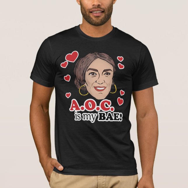 AOC ÄR MIN BAE T SHIRT (Framsida)