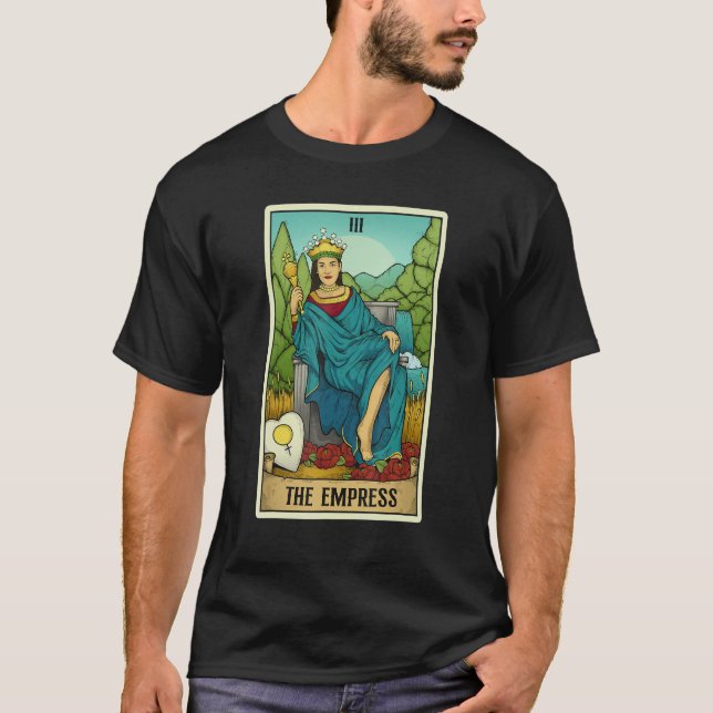 AOC Empress Tarot Card Halloween Costume AOC 2024 T Shirt (Framsida)