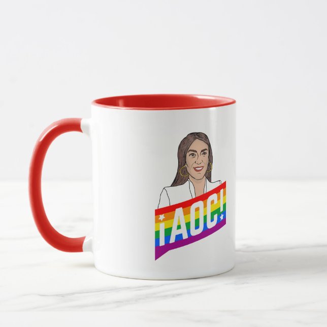 AOC HBTQ STOLTHET MUGG (Vänster)