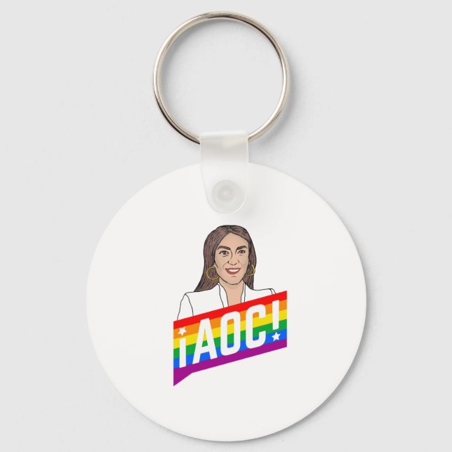 AOC HBTQ STOLTHET NYCKELRING (Framsida)