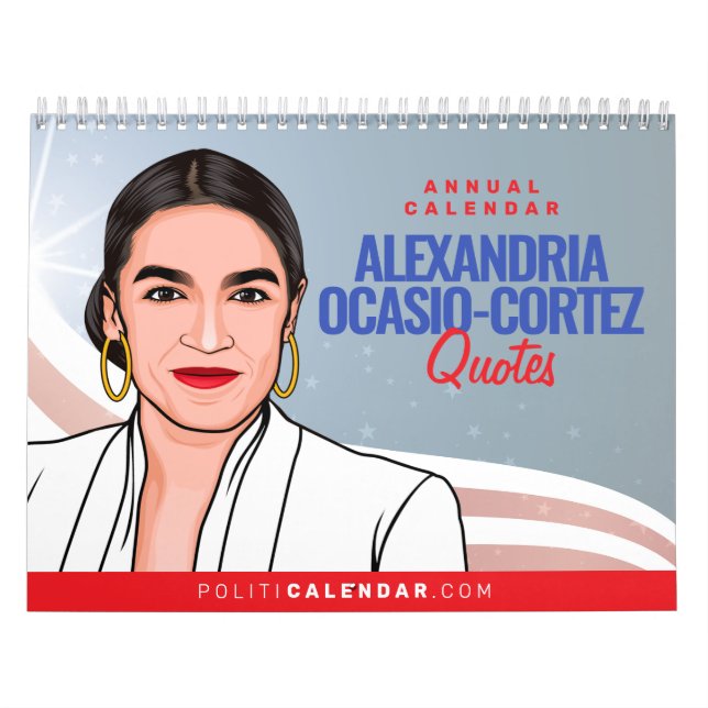 AOC-offerter - Alexandria Ocasio-Cortez-citat Kalender (Omslag)