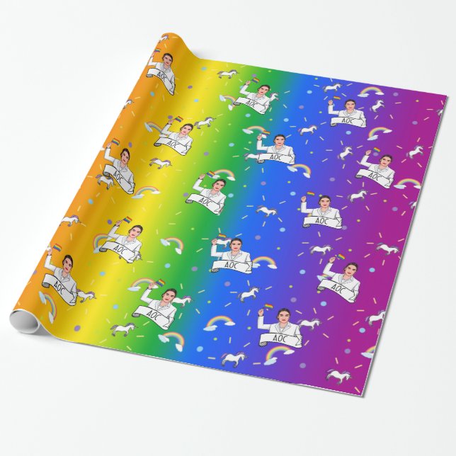 AOC Pride Presentpapper (Utrullad)