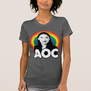 AOC Pride Regnbåge T Shirt