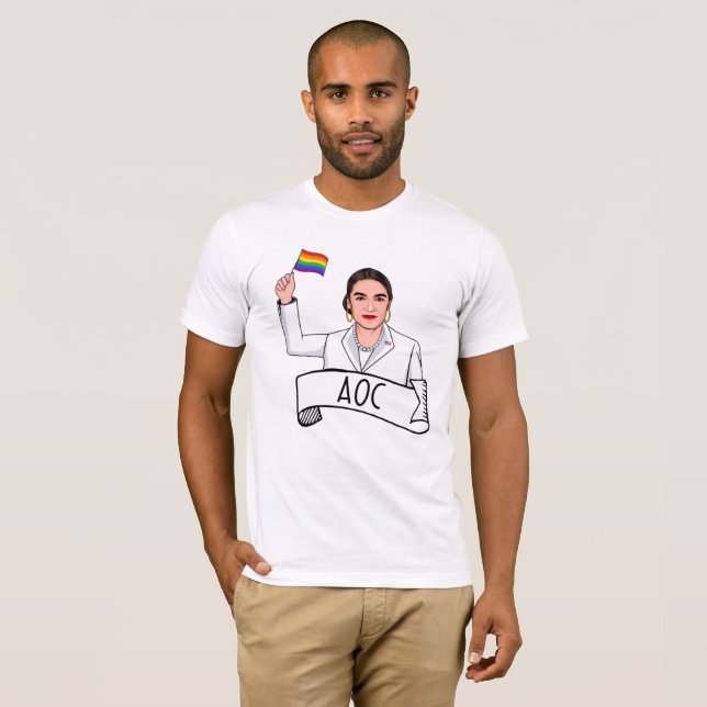 AOC Pride T Shirt (Hel framsida)
