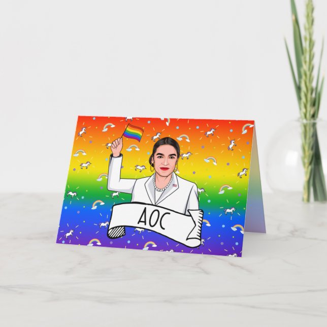 AOC Pride Tack Kort (Framsida)