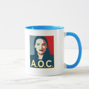 AOC-propaganda 2024 Mugg