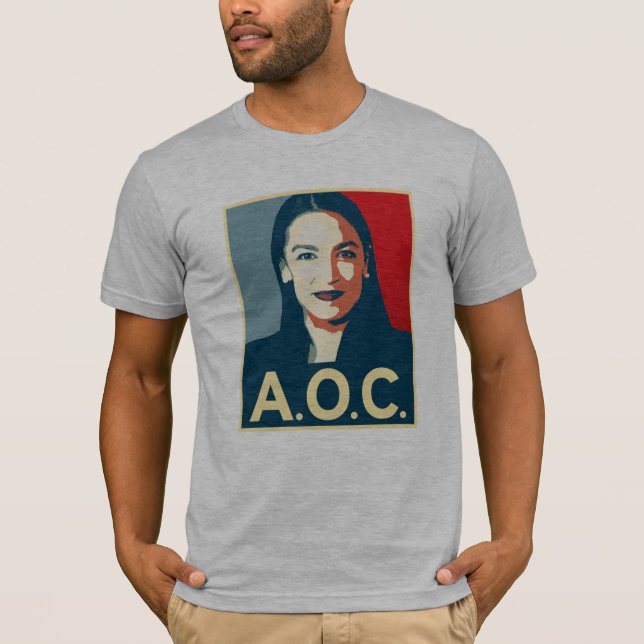 AOC-propaganda 2024 T Shirt (Framsida)