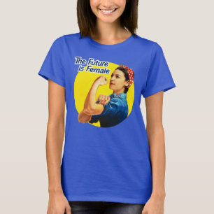 AOC Riveter:Framtiden är kvinnlig T Shirt