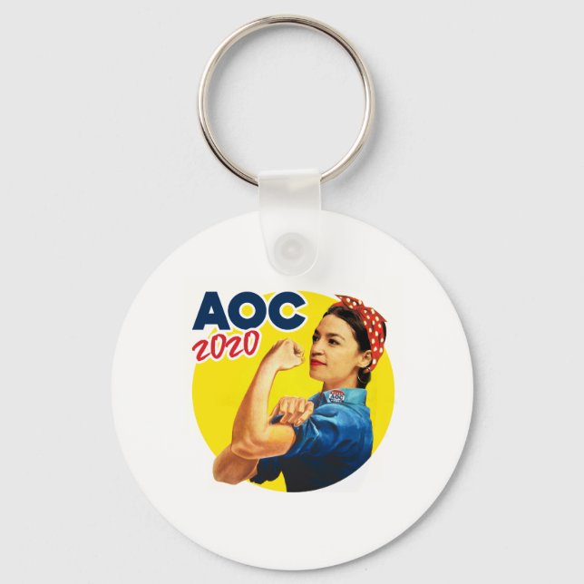 AOC the Riveter 2020 Nyckelring (Framsida)