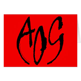 AOG 1 HÄLSNINGSKORT