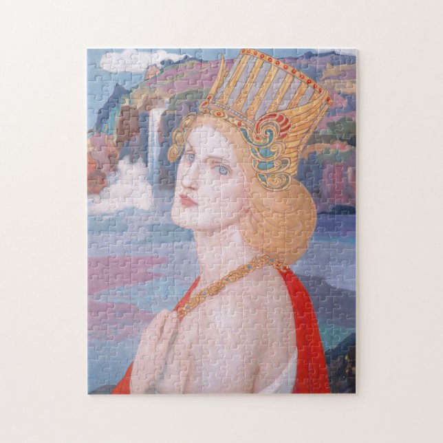 Aoife, c. 1914 av John Duncan Pussel (Vertikal)