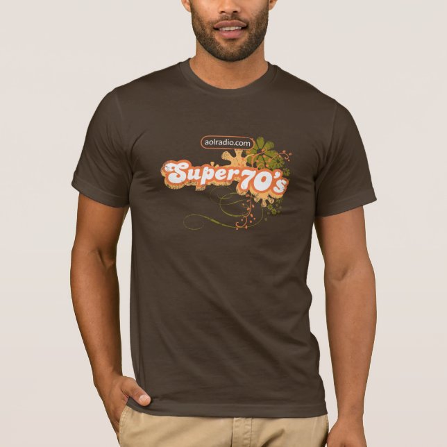 AOL radiosände - toppen 70-tal T-shirt (Framsida)