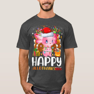 Aolotl Älskare Halloween jul Lycklig HalloTack T Shirt