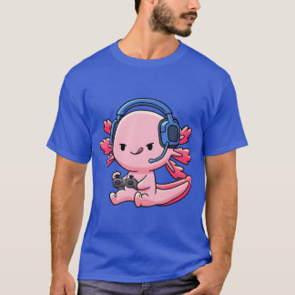 Aolotl Fish Video Game Gaming Boys Girls Anime Li T Shirt
