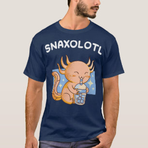 Aolotl Snaolotl Drink Food Cute Funny Aolotls Kawa T Shirt