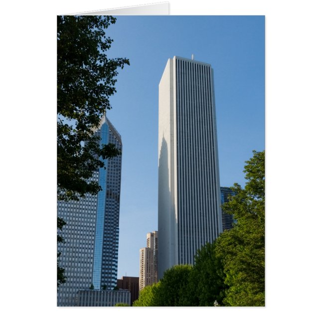 Aon Center Chicago OBS Kort (Framsidan)