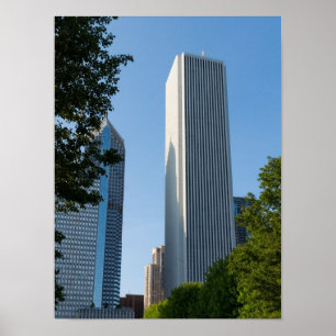 Aon Center Chicago Poster