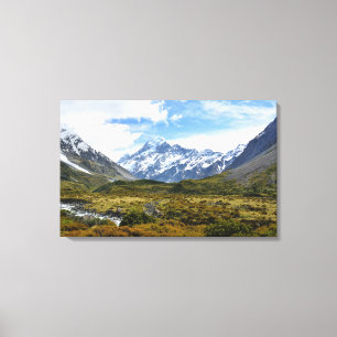 Aoraki/monteringskock Canvastryck
