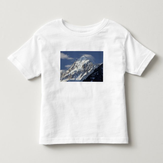 Aoraki Mount Cook, Mackenzie Land, South 2 T Shirt (Framsida)