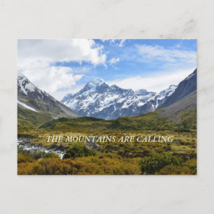 Aoraki/Mount Cook New Zealand Vykort