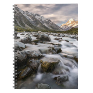 Aoraki Mt. Cook National Park Nya Zeeland Anteckningsbok