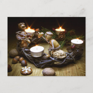 Aorn nves on advent wandemin - julkort vykort