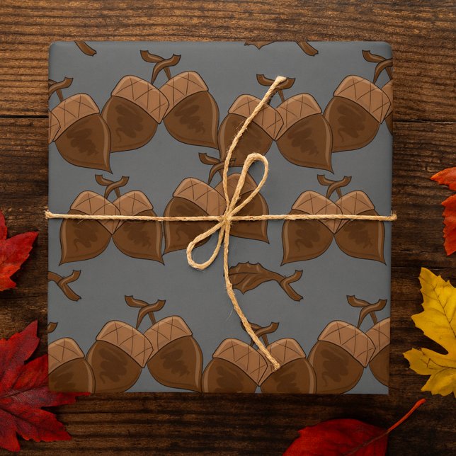 Aorns Rustic Autumn Forest Natature Presentpapper (Skapare uppladdad)