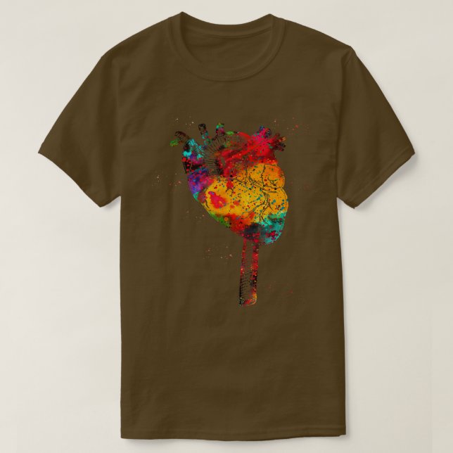 Aorta och hjärta 1 t shirt (Design framsida)