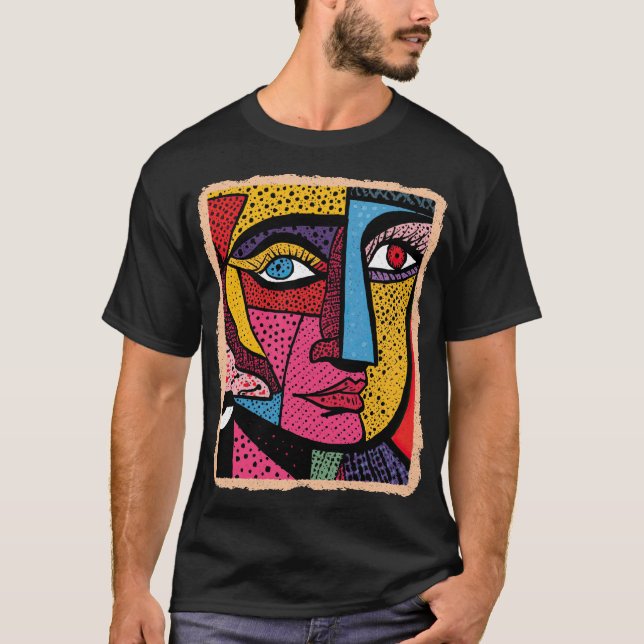 AOS_42 Abstrakt Art. T Shirt (Framsida)