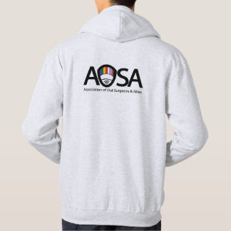 AOSA Hoodie (fram och bak)