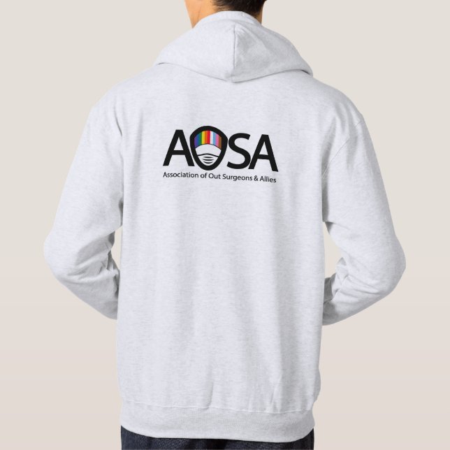 AOSA Hoodie (fram och bak) (Baksida)